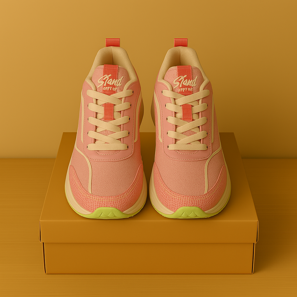 Girls Sports Shoes Pink