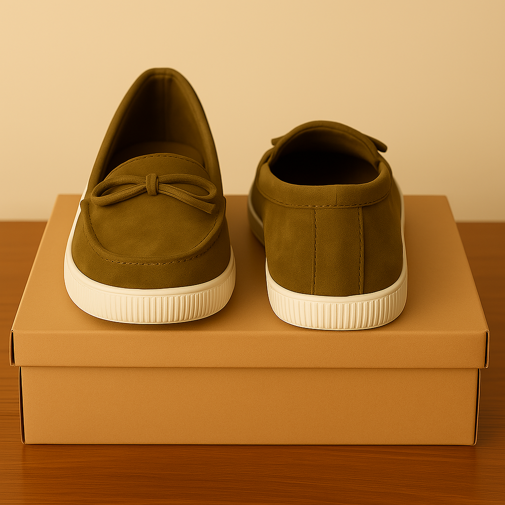 Comfortable Women’s Casual Loafers – Non-Slip Rubber Sole